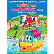 Boat Boby and locomotive Luky - Colouring Book