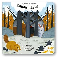 Winter landscape - Colouring Book