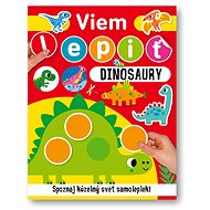 I know how to glue Dinosaurs - Kids Stickers