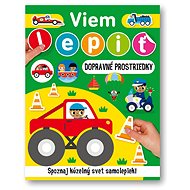 I know how to glue Vehicles - Kids Stickers