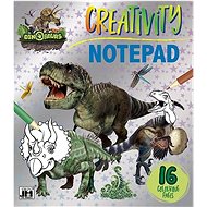 Blok k vybarvení Dinosauři - 