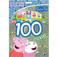 100 Peppa Pig stickers with colouring pages - Kids Stickers