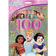 100 stickers with colouring sheets Disney Princesses - Kids Stickers