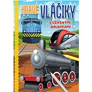 Playful trains - Colouring Book