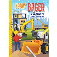 Playful excavator - Colouring Book