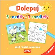 Dolepuj 3 rozdíly/3 rozdiely: sešit/zošit s ovečkou - 