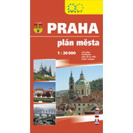 Praha plán města: 1 : 20 000 - 