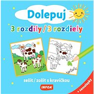 Dolepuj 3 rozdíly/3 rozdiely: sešit/zošit s kravičkou - 
