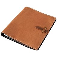 Diary with rivets D41 walnut - Journal