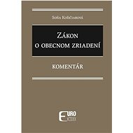 Zákon o obecnom zriadení - Soňa Košičiarová
