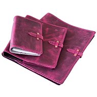 Diary set A5, A6 and binder A4 pink - Planner