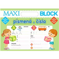 Maxi block Písmena a čísla - 