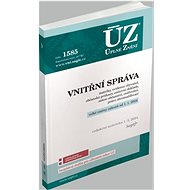 ÚZ 1585 Vnitřní správa - 