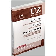 ÚZ 1588 Soudy a soudci - 