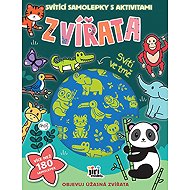 Glow stickers with activities Animals - Kids Stickers
