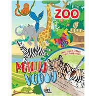 Paint with water A4 ZOO - Colouring Book