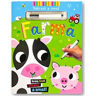 Draw and Delete Farm - Colouring Book