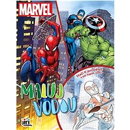 Paint with water A4 Marvel - Colouring Book