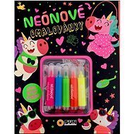 Neon colouring pages - Colouring Book