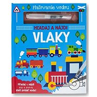 Maľovanie vodou Vlaky - Omalovánky
