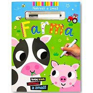 Farm Draw and delete - Colouring Book