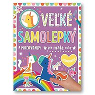 Large stickers and colouring pages for little hands Unicorns - Kids Stickers
