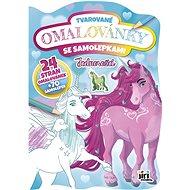 Shaped colouring pages Unicorns - Colouring Book