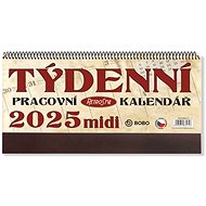 Working calendar 2025 Retro Midi - Desk Calendar