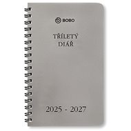 Diář tříletý 14denní stříbrný - Planner