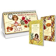 Table calendar Sunday menu 2025 - Desk Calendar
