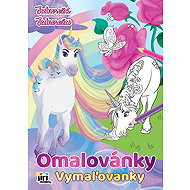 colouring page A4 Unicorns - Colouring Book