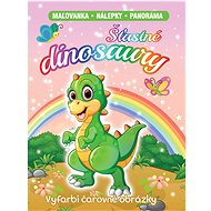 Happy Dinosaurs Panorama - Colouring Book