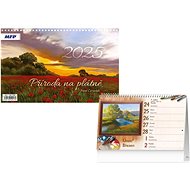 Nature on Canvas 2025 - Desk Calendar