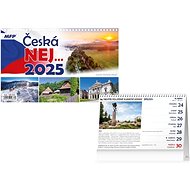 Česká nej...2025  - Desk Calendar