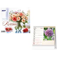 Flowers 2025 - Desk Calendar