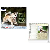 Dog breeds 2025 - Desk Calendar