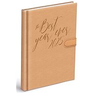 Diary 2025 champagne with magnet - Planner