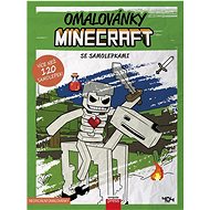 Minecraft colouring pages with stickers - Colouring Book