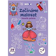 Getting Started Painting The Merry Palette - Colouring Book