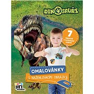 colouring page with iron-on pictures Dinosaurs - Colouring Book