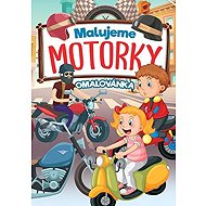 Malujeme motorky Omalovánka - 