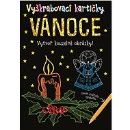 Scratch off cards Christmas - Colouring Book