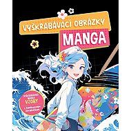 Vyškrabávací obrázky Manga - Creative Kit