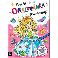 colouring page Merry princesses: rip and colour! - Colouring Book