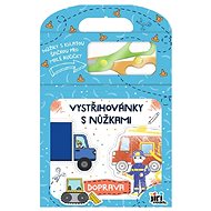 Cutting out book with scissors To the right - Paper Crafts