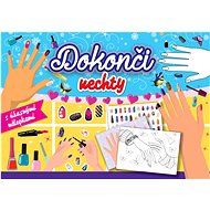 Finish your nails - Colouring Book