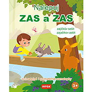Stick the bunny's notebook again and again - Kids Stickers