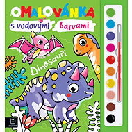 colouring with water colours Dinosaurs - Colouring Book