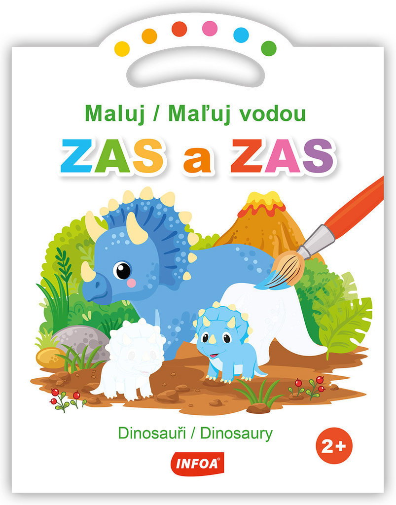 Maluj/Maľuj vodou ZAS a ZAS Dinosauři/Dinosaury - 