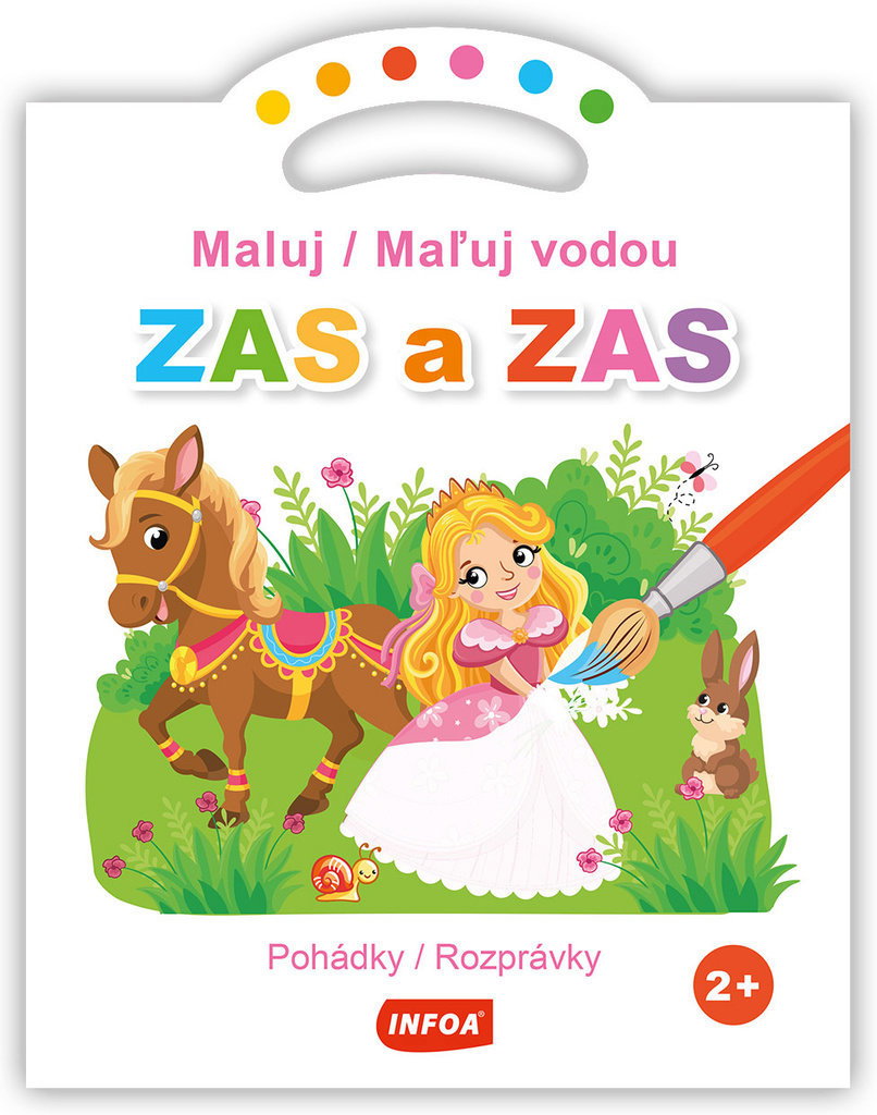 Maluj/Maľuj vodou ZAS a ZAS Pohádky/Rozprávky - 